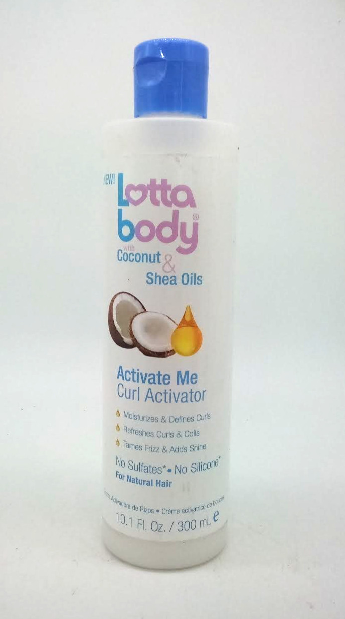 Lotta Body Activate Me Curl Activator with Coconut & Shea Oils 10.0oz NEW