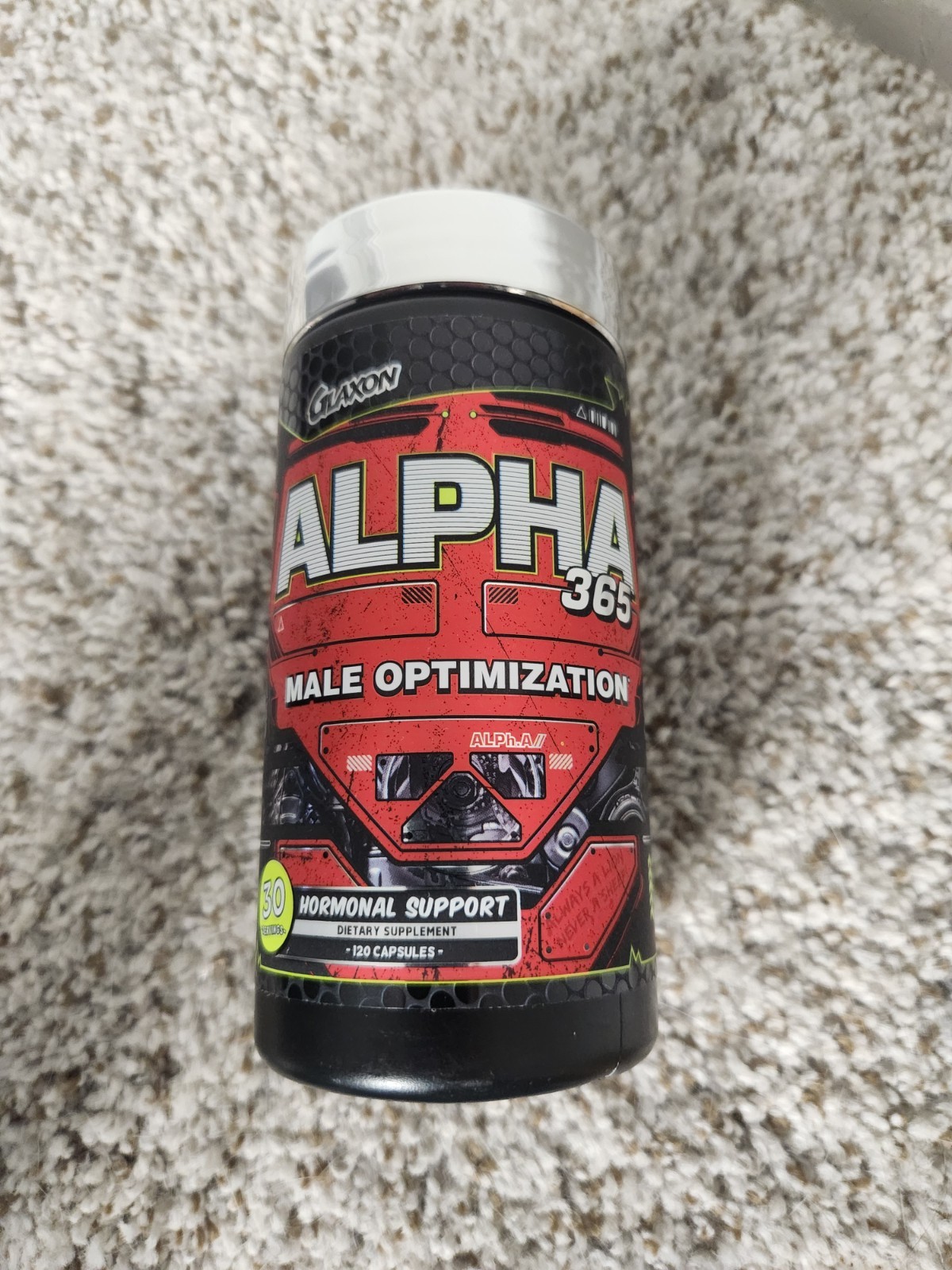 Glaxon Alpha 365 Male Optimization