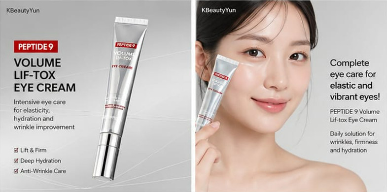 MEDI-PEEL Peptide 9 Volume Lif-Tox Eye Cream 20g Firming Anti-Wrinkle Hydrating