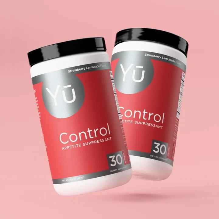 Yu Control Appetite Suppressant, 30 Servings, Strawberry Lemonade Flavor