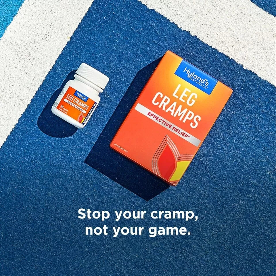 Hyland’S Leg Cramps Quick Dissolving Tablets Natural Pain Relief No Flavor 100Ct