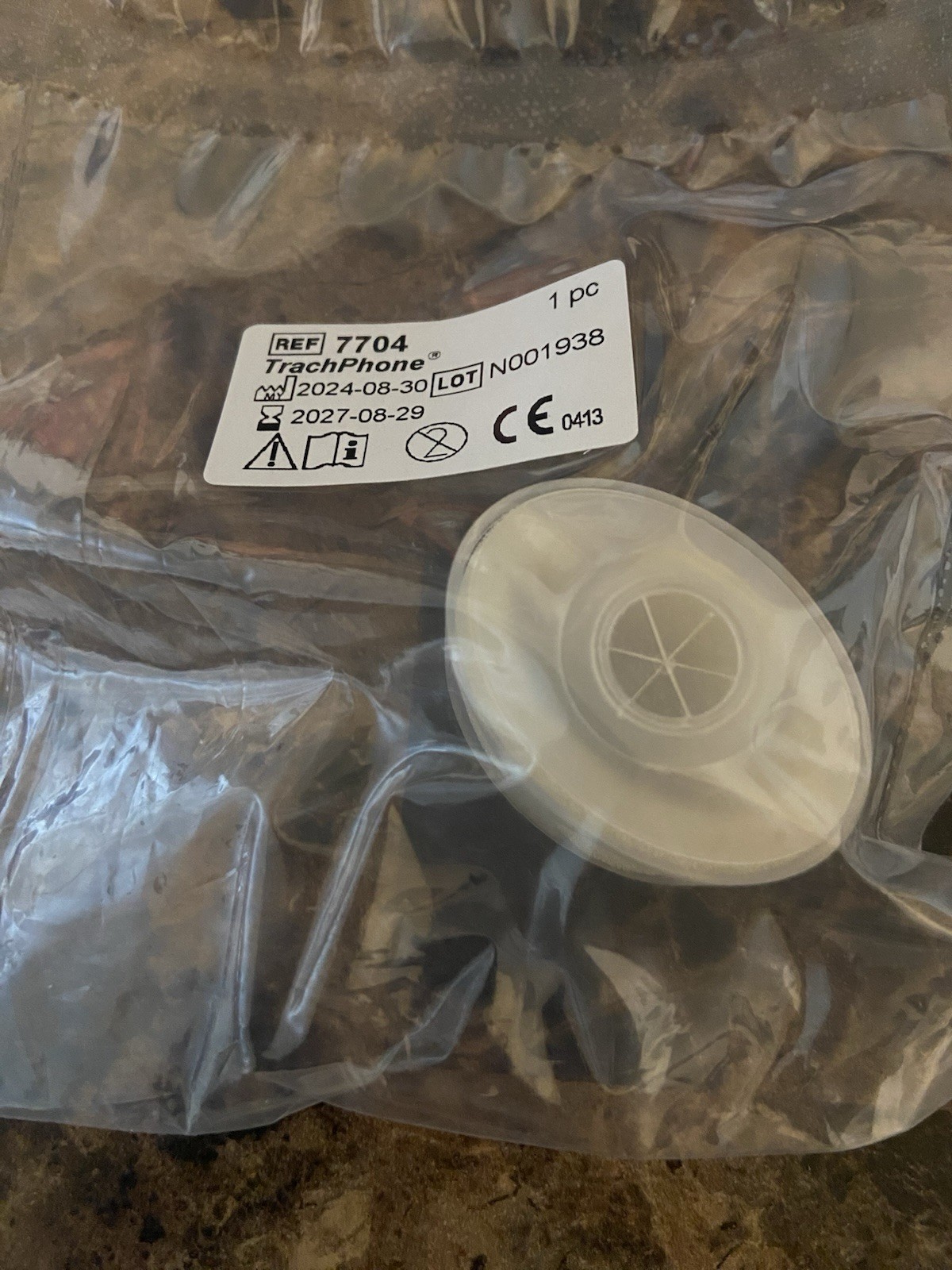 Tracheostomy TrachPhone Individually Packed, Expires 2027