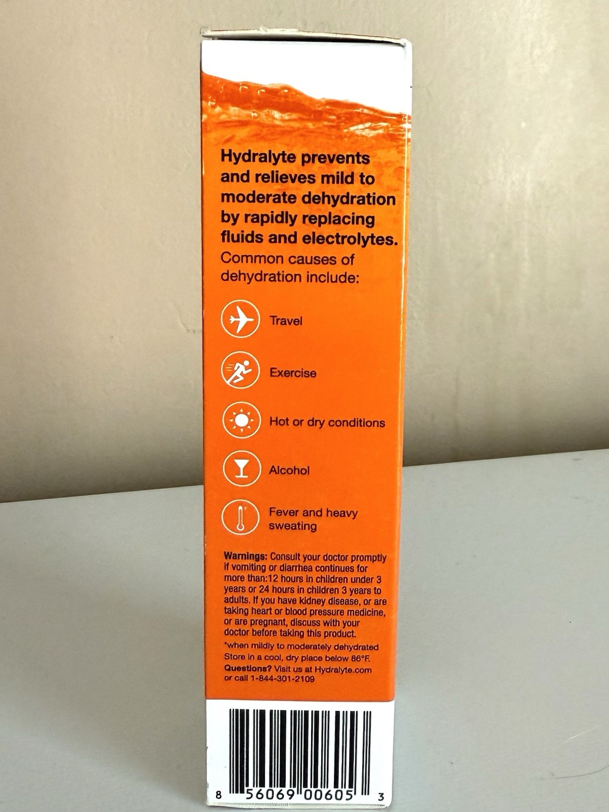 HYDRALYTE ADVANCED HYDRATION ORANGE FLAVOR 20 ELECTROLYTE TABLETS (EXP 11/2026)