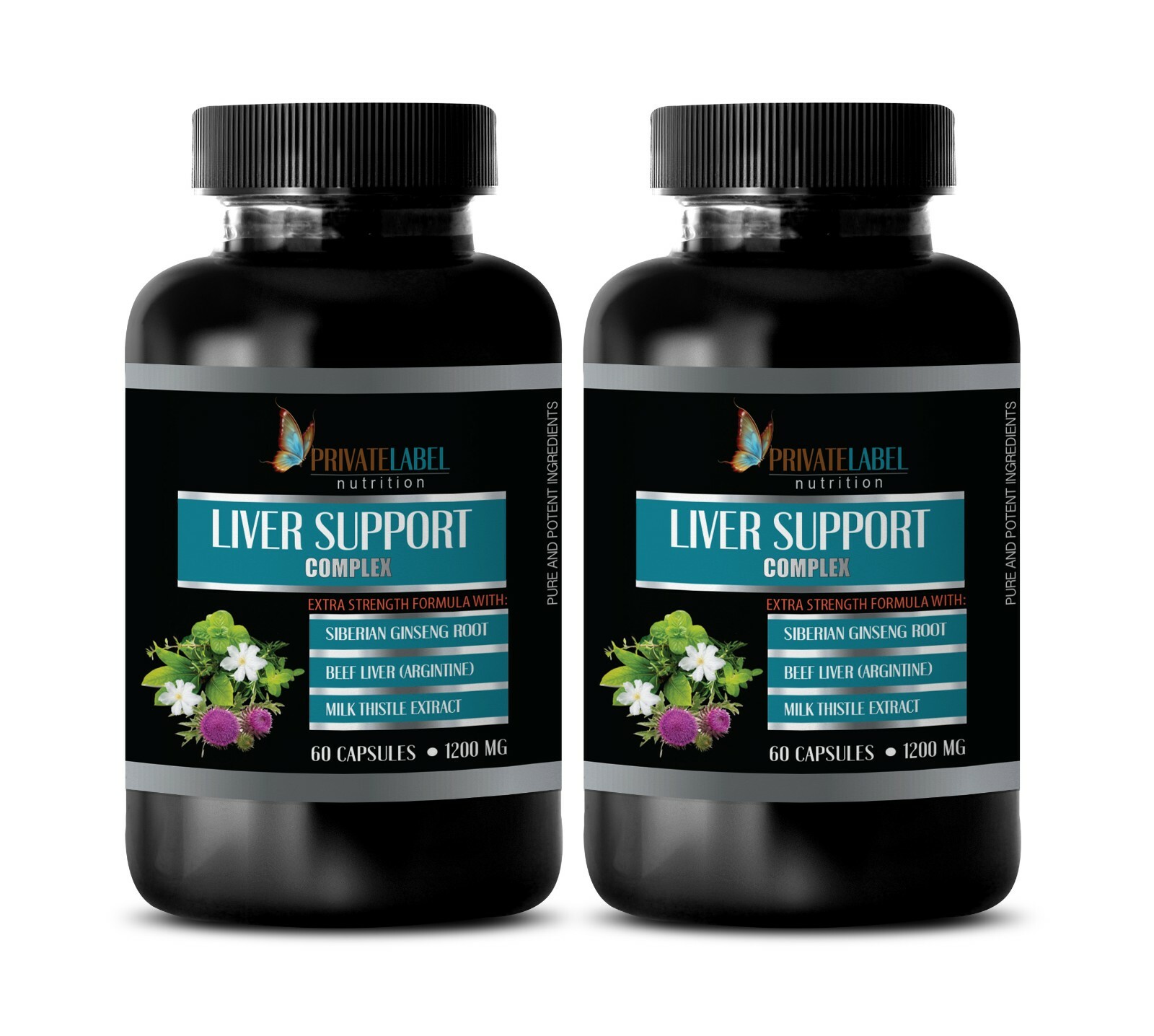 body detox – LIVER SUPPORT COMPLEX 1200mg – on cycle support – 2 Bottles