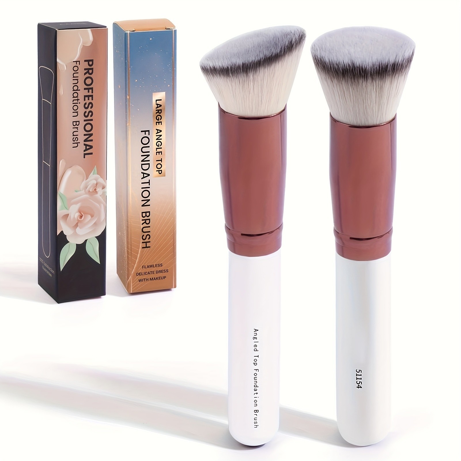 Professional Foundation Brush set – Soft Bristles for Flawless Makeup