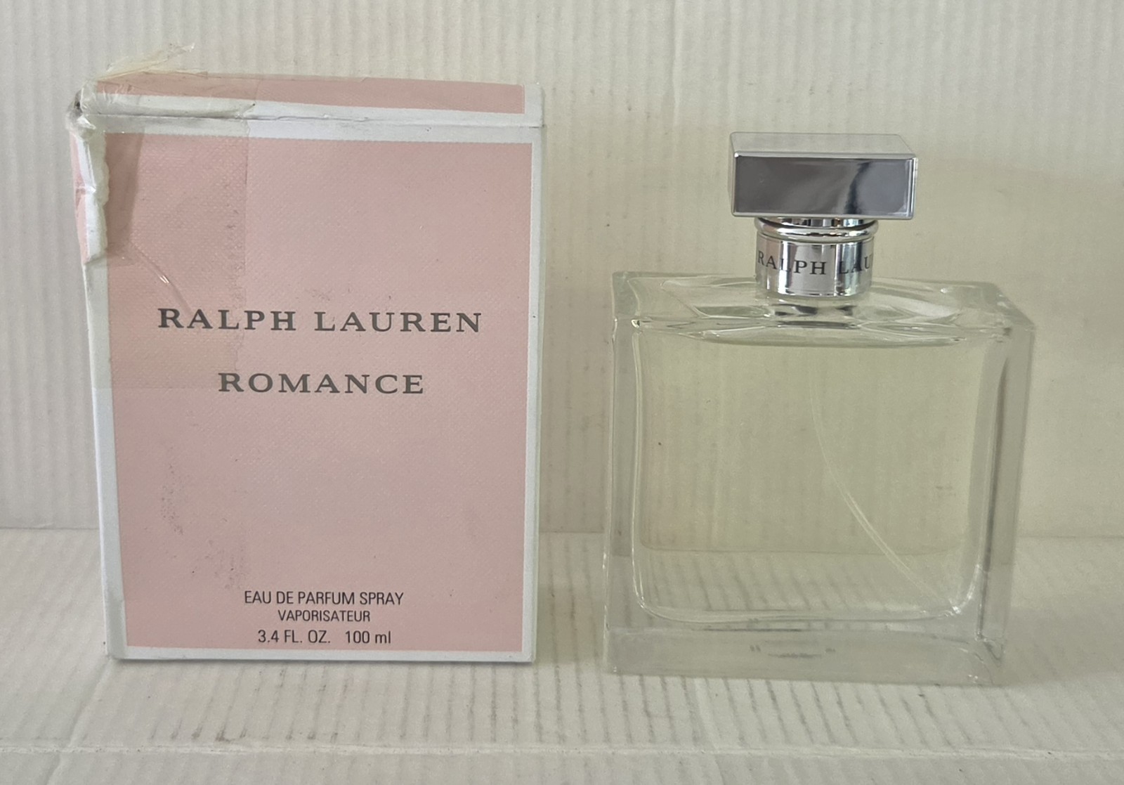 Romance by Ralph Lauren Eau de Parfum 3.4 fl oz Spray New in Damaged Box
