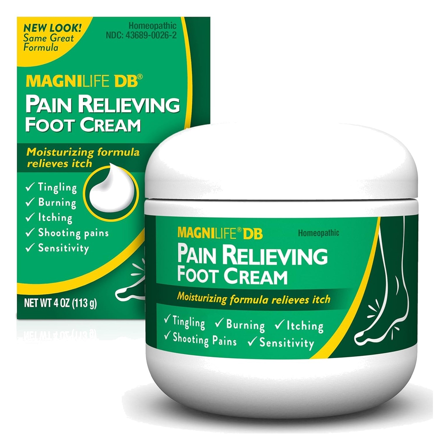 Soothing Foot Relief Cream for Diabetics
