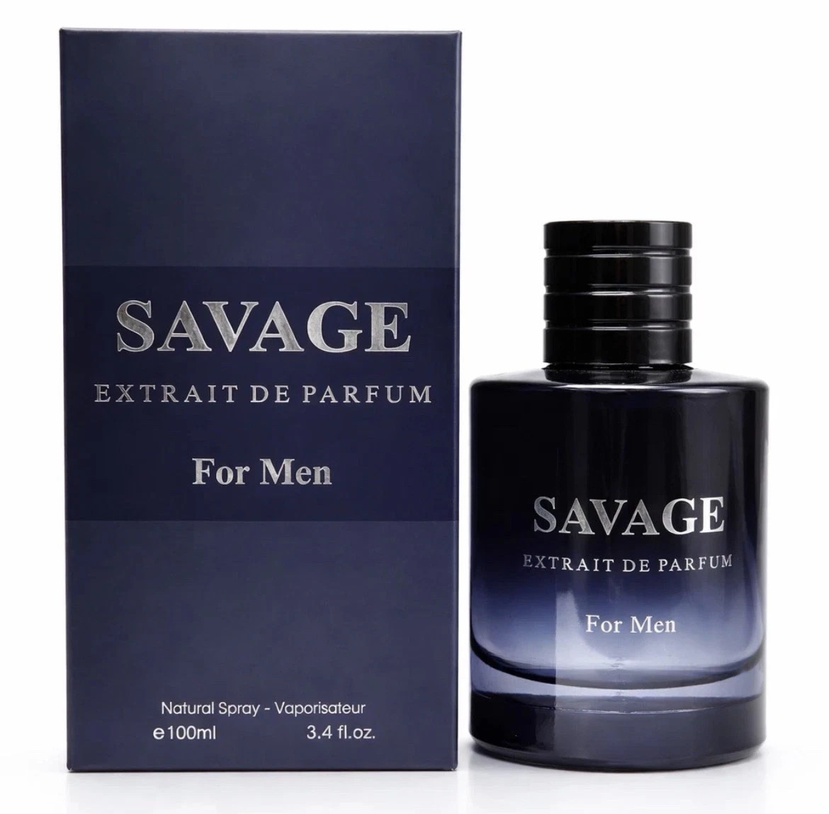 Savage for Men Extrait 3.4 Oz Men’s Eau De Parfum. Men’s Casual Cologne.
