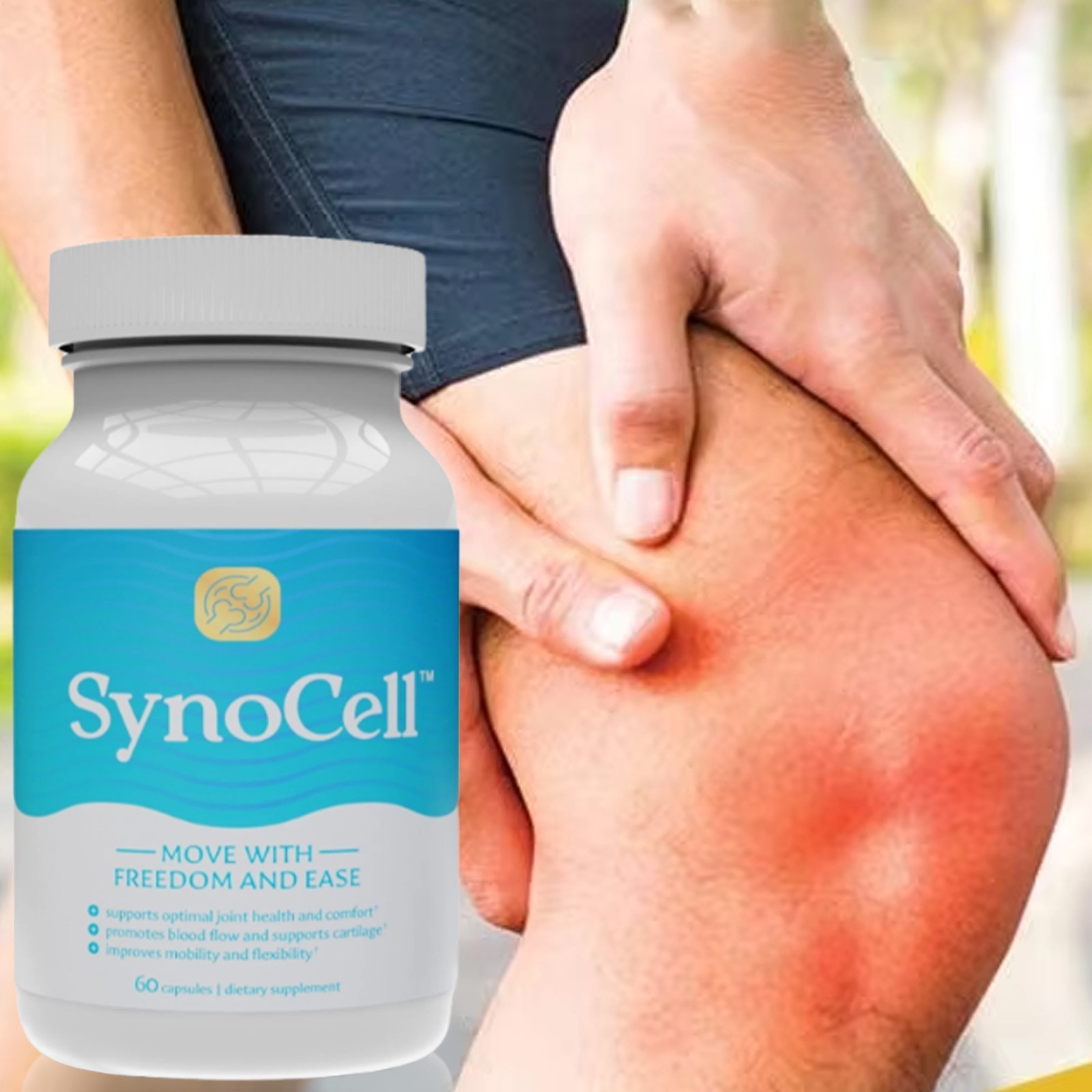 Synocell Glucosamine Chondroitin Complex Back Neck & Joint Support Health Sup