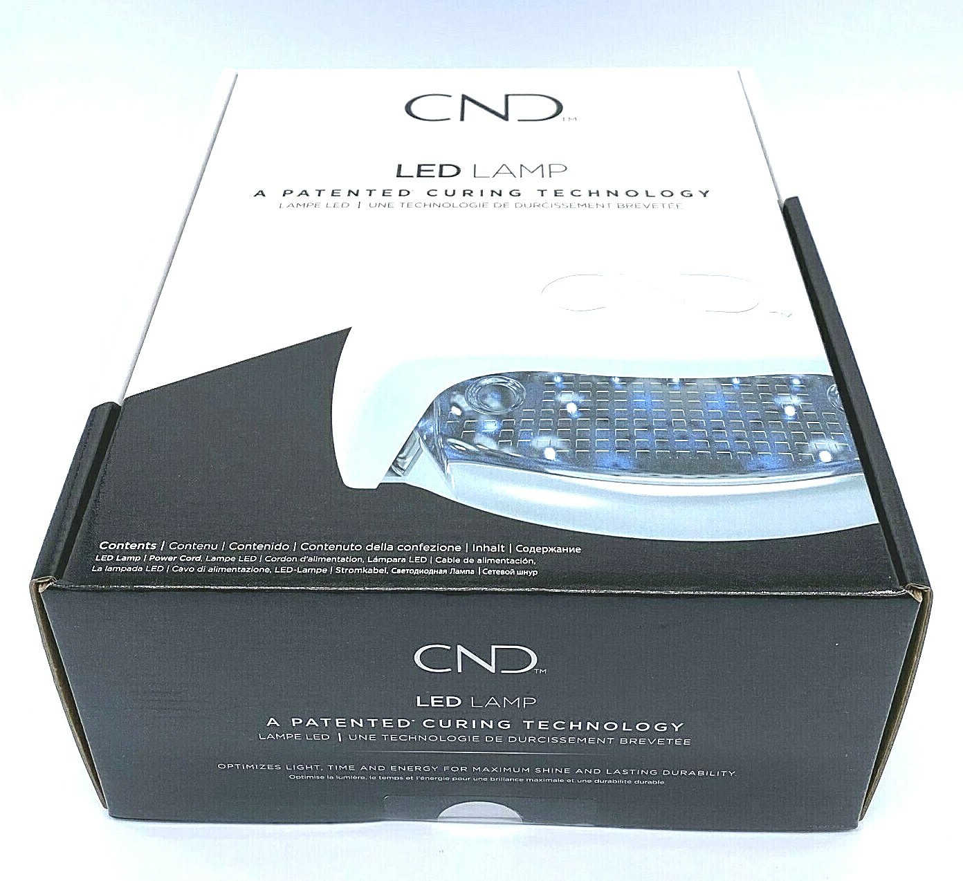 CND PROFESSIONAL LED LIGHT Lamp Shellac Gel Nail Dryer BRAND NEW AUTHENTIC
