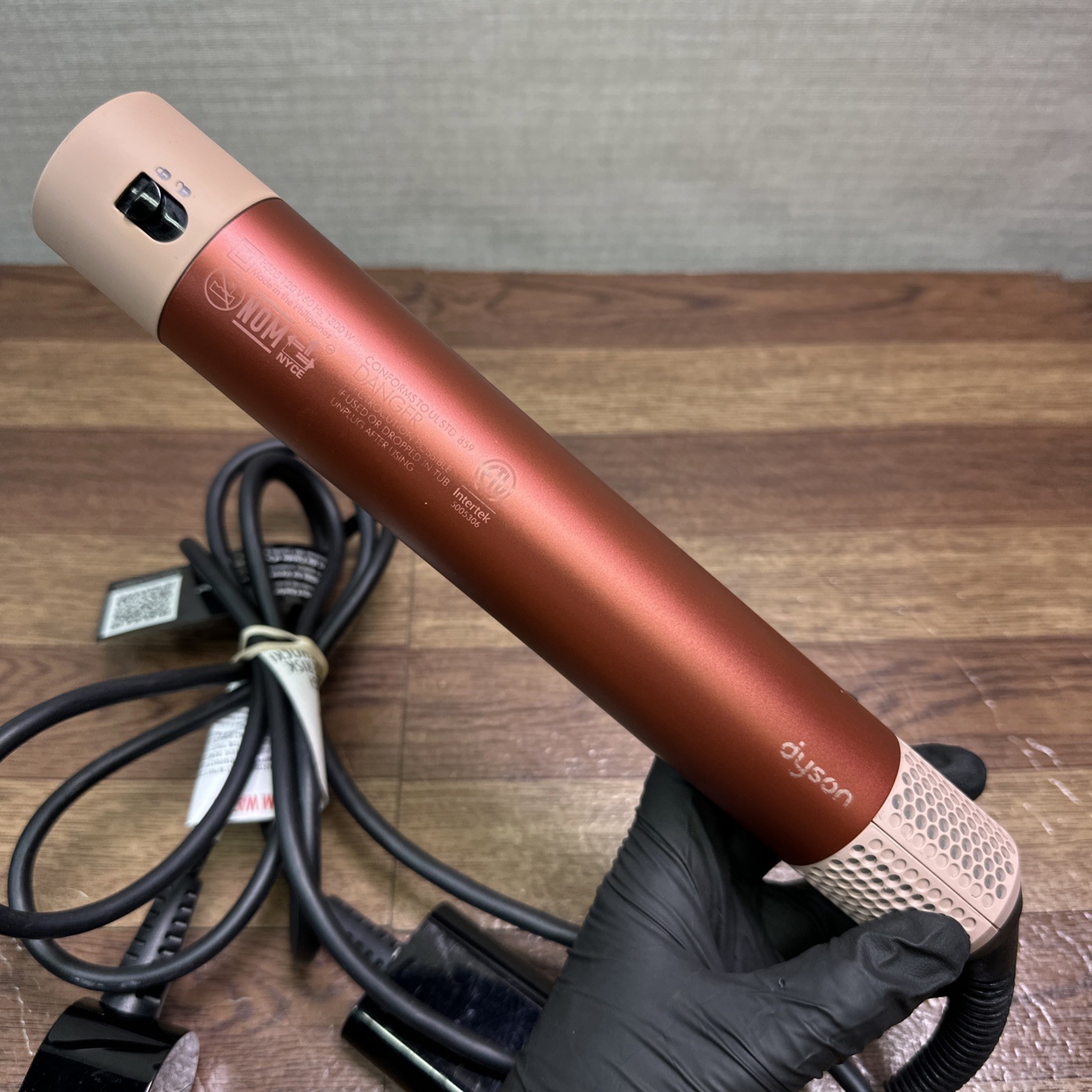 Dyson Airwrap HS05 Complete Multi Styler with 6 Attachments Bronze/Blush Pink