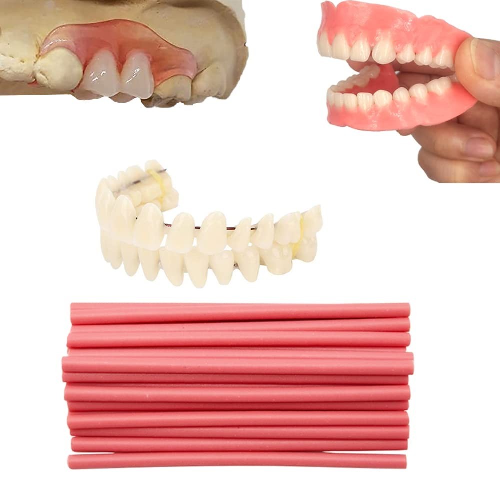 Easy-to-Use Denture Repair Material, Natural Finish