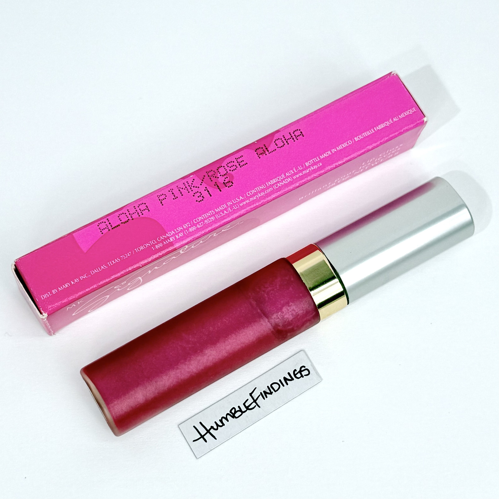 Mary Kay Signature Brilliant Lip Gloss – PICK YOUR SHADE – New in Hot Pink Box