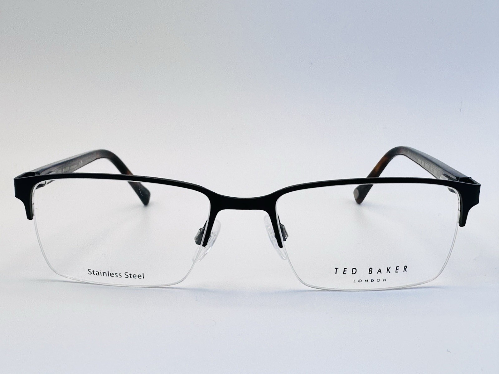 NWD Ted Baker TM520 BLK 53.18.140 Men’s Eyeglasses Frames Stainless Steel