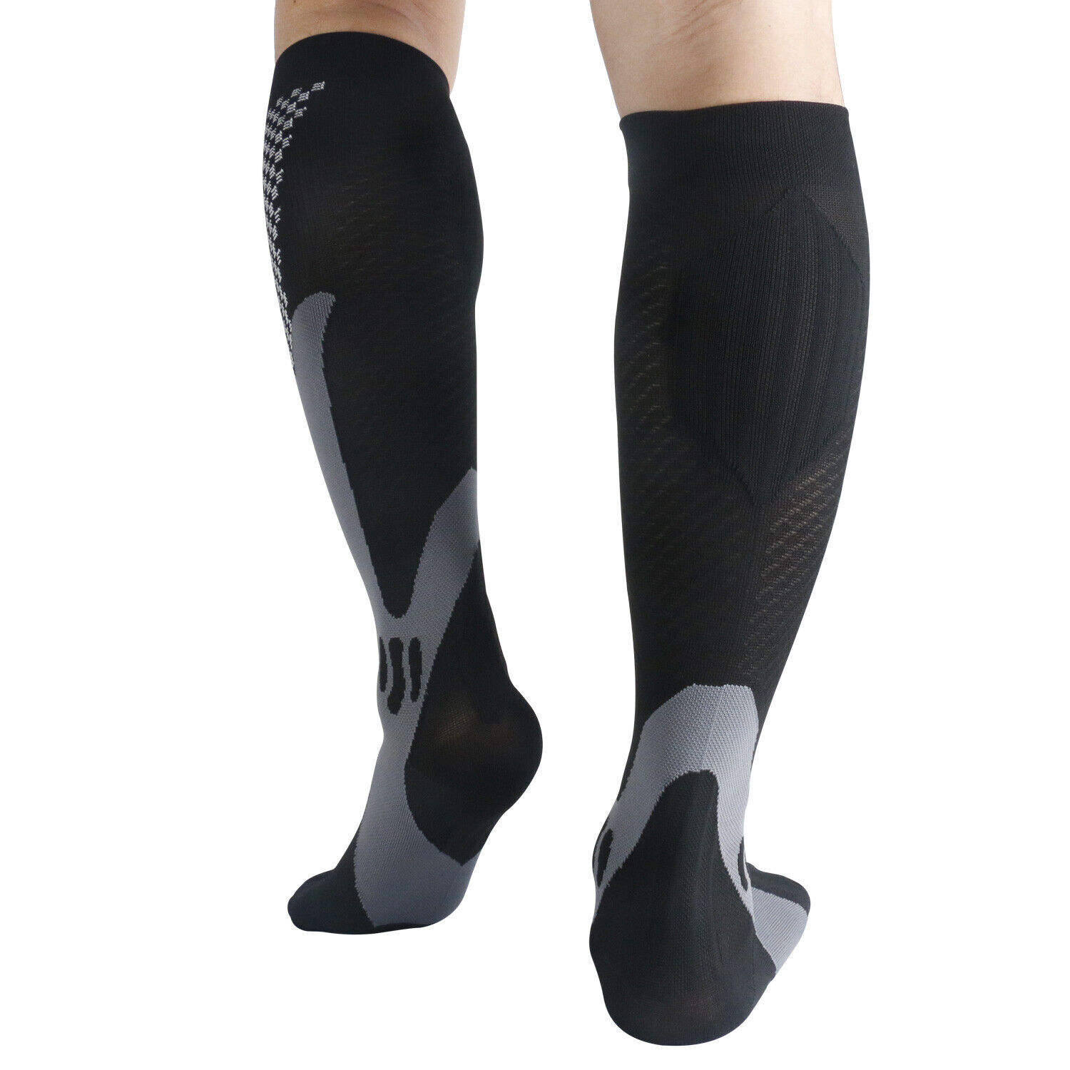 3Pairs Compression Socks Medical Support Stockings 20-30mmHg Men Women
