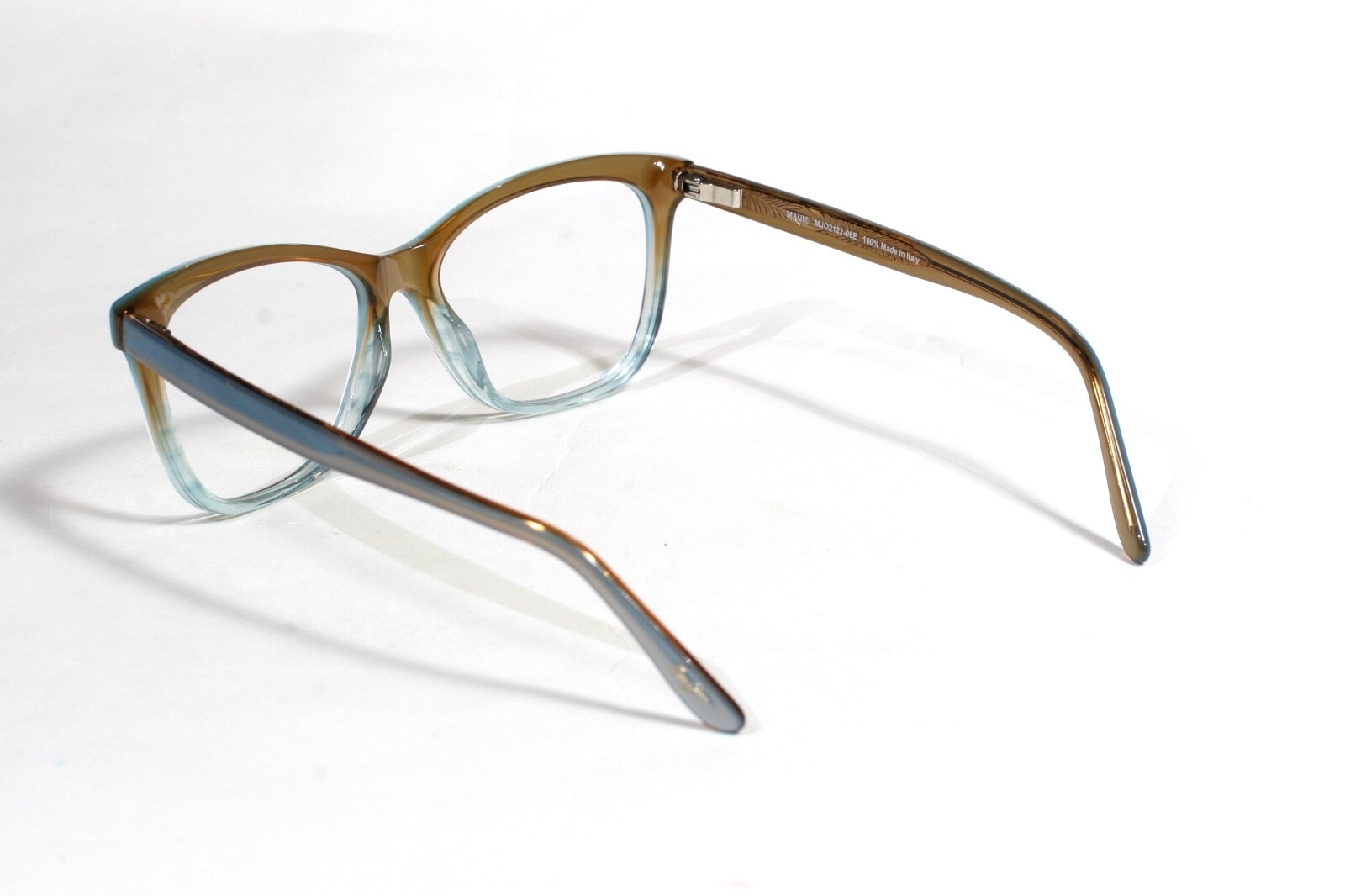 Maui Jim Eyeglasses MJO2122-06E Sea Blue Gradient Cat Eye Frame 53[]16 135 #M130