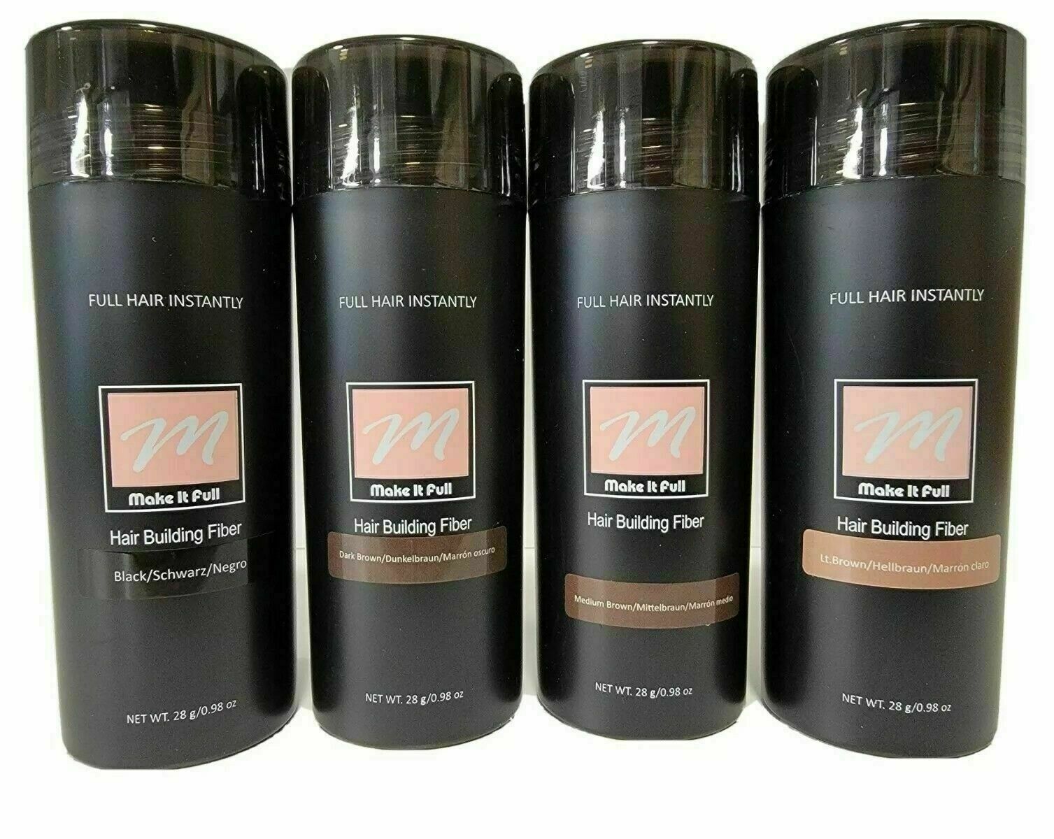 MakeitFull PREMIUM Hair Building Fiber ALL COLORS SPRING SPECIAL FAST SHIPPING