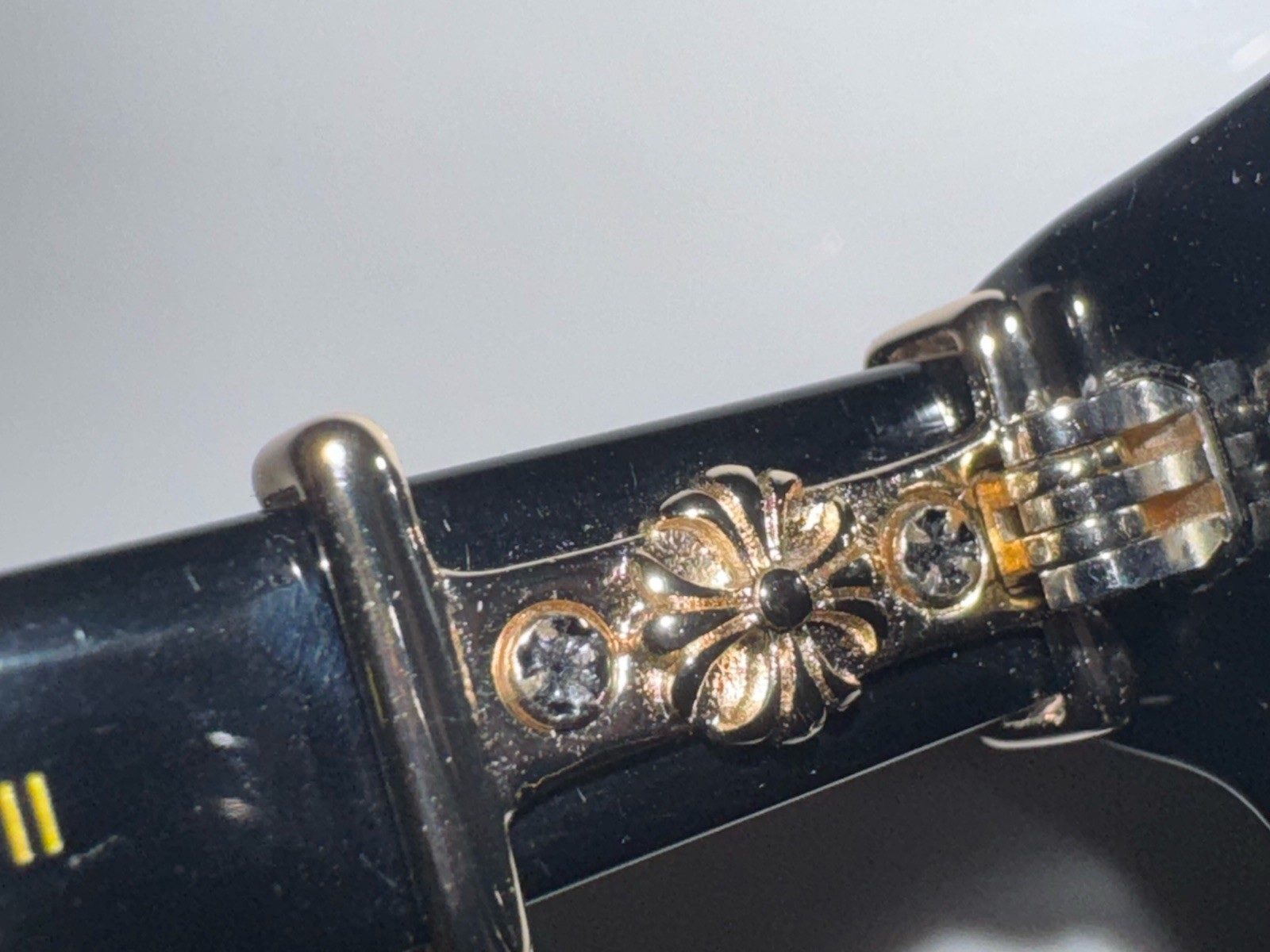 *READ DESCRIPTION* Gold/Black Chrome Hearts Vagillionaire II glasses