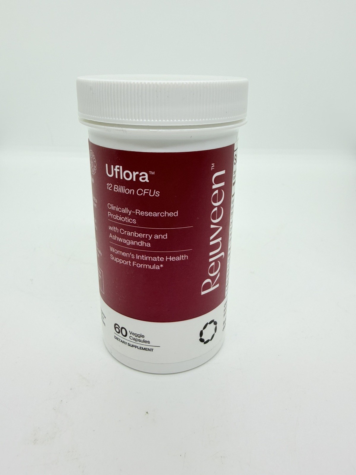 Rejuveen Uflora Vaginal Probiotics | Supports 60 Count Exp: 6/27