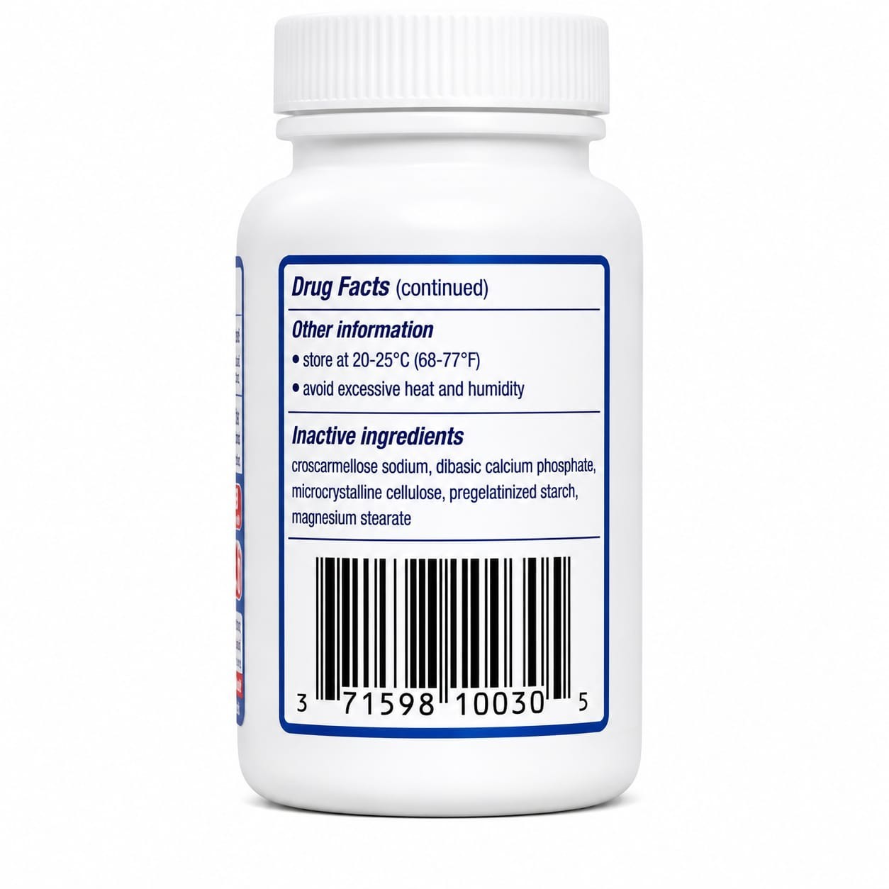 Cough Suppressant Dextromethorphan HBr 30mg – 100 Tablets, Fast Relief
