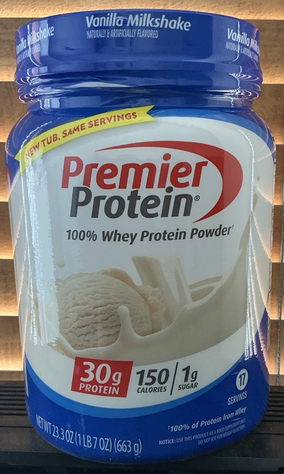 Premier Protein Whey Protein Vanilla 1.7 Lb 7/26