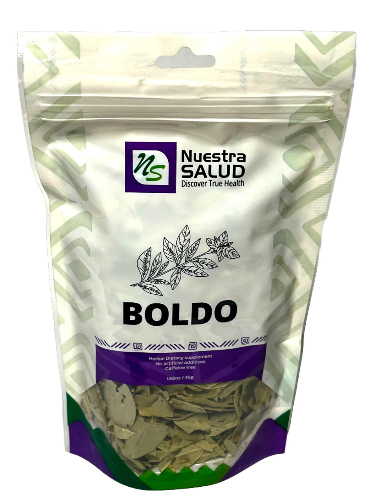 Boldo Leaves Herbal Tea Peruvian Premium Silver Line (45g) Peru