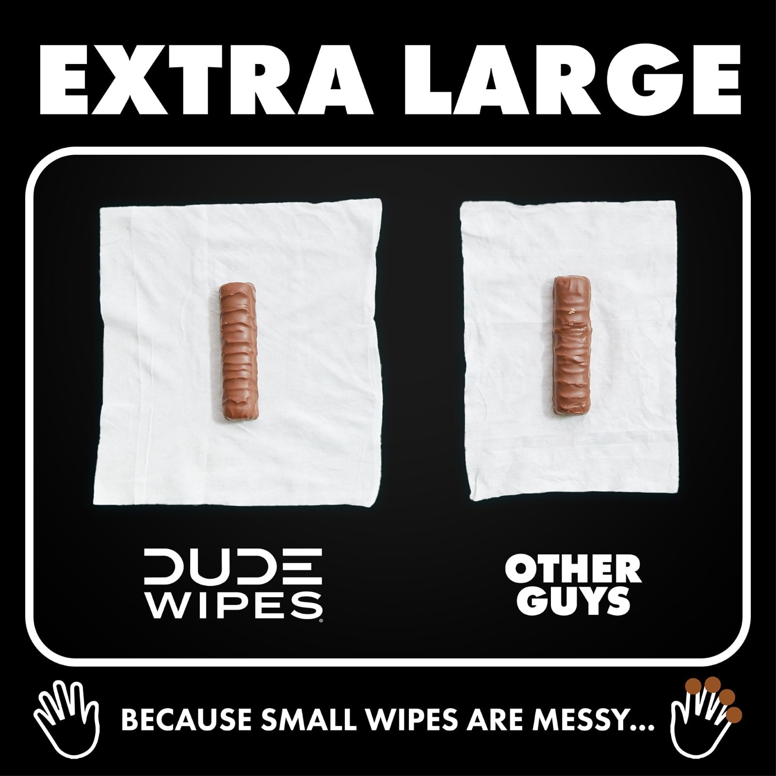 Extra-Large Flushable Wipes – 288 Count Deodorizing Wet Wipes – Odor Control, Se
