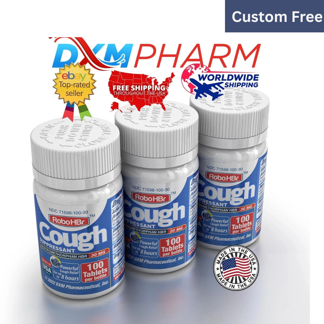 3 PACK Cough Suppressant 100 Tablets 30mg Dextromethorphan HBr