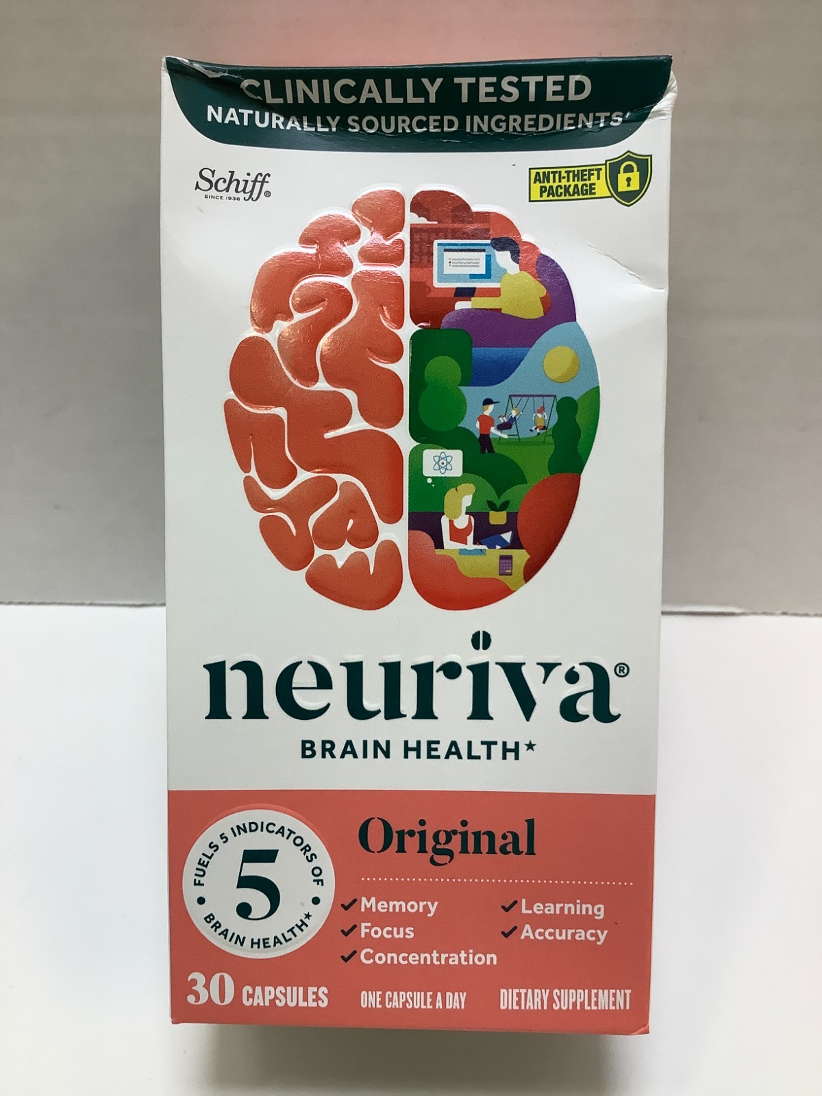 Neuriva Brain Health Original, Memory Focus Concentration, 90ct (3x30ct) 10/2026