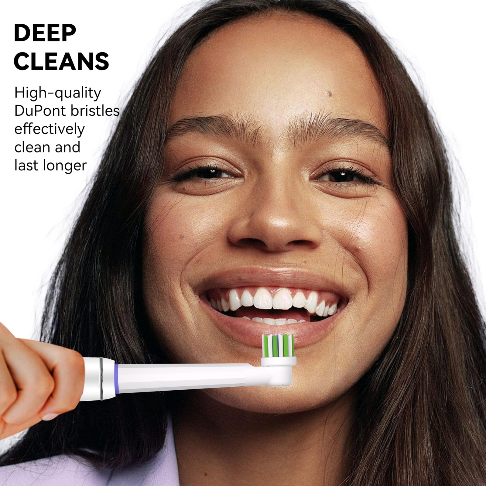 Replacement Toothbrush Heads Compatible with 20 Count (Pack of 1), White