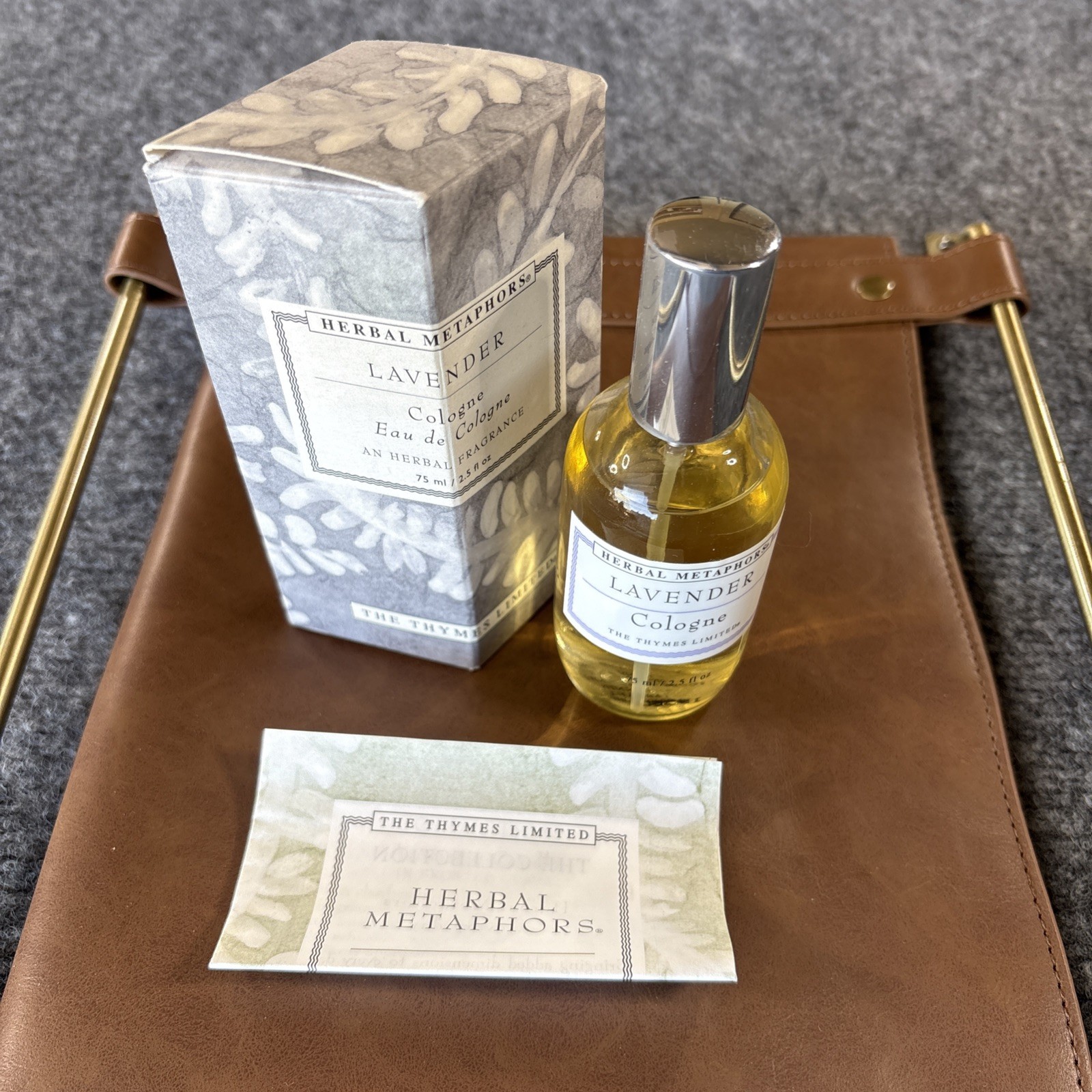 The Thymes Limited Lavender Herbal Metaphors Body Eau De Cologne 2.5 Oz