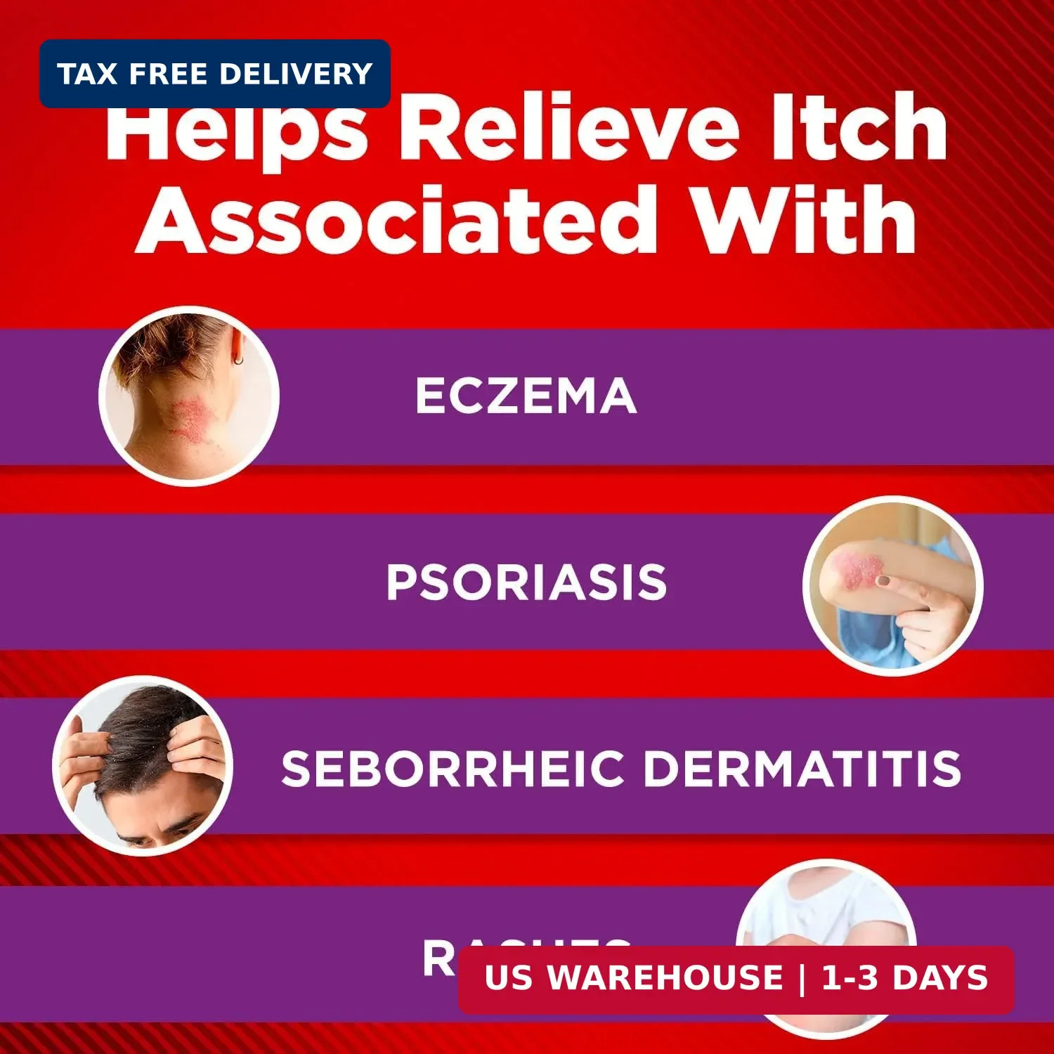 Cortizone-10 Maximum Strength Intensive Healing Itch Relief Lotion for Eczema, 1
