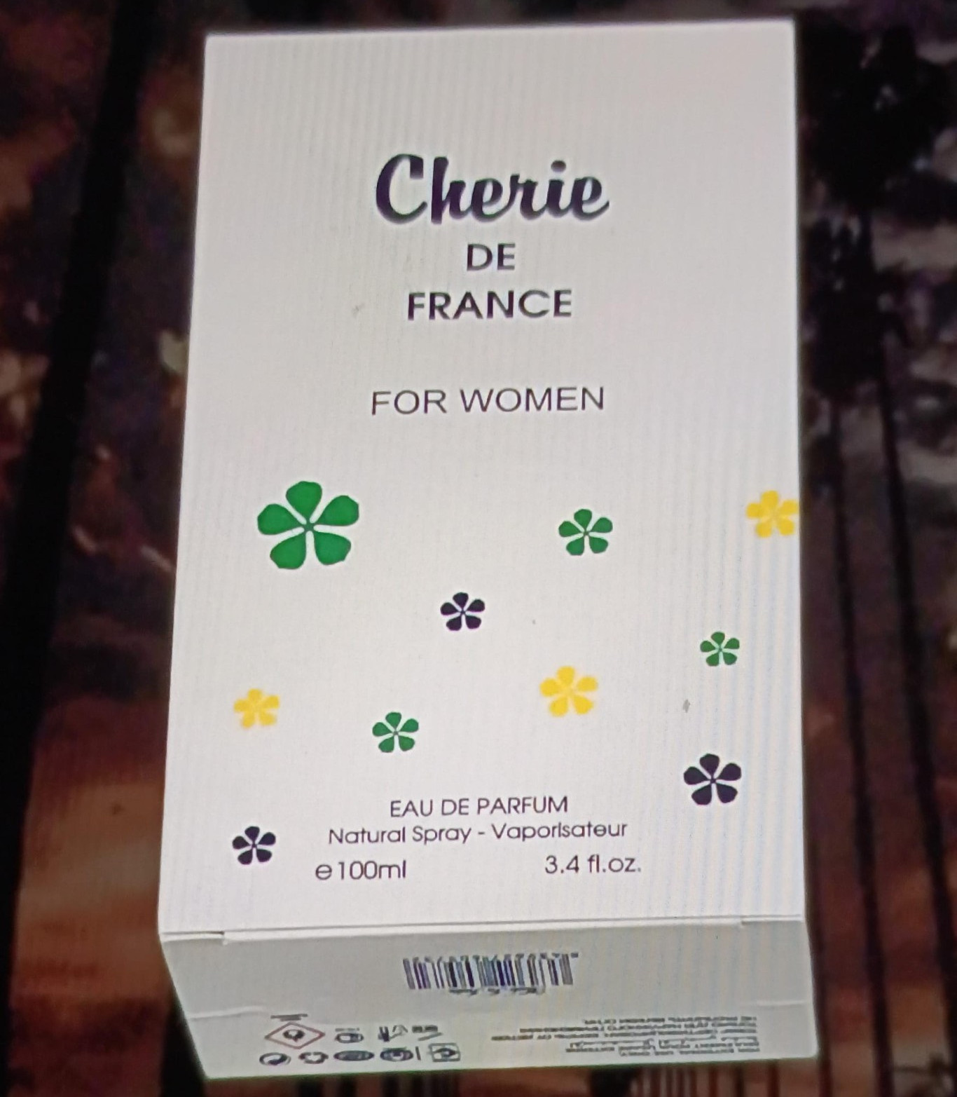 Cherie de France Cherie de France Eau de Parfum Spray, Regular Size 3.4 fl oz