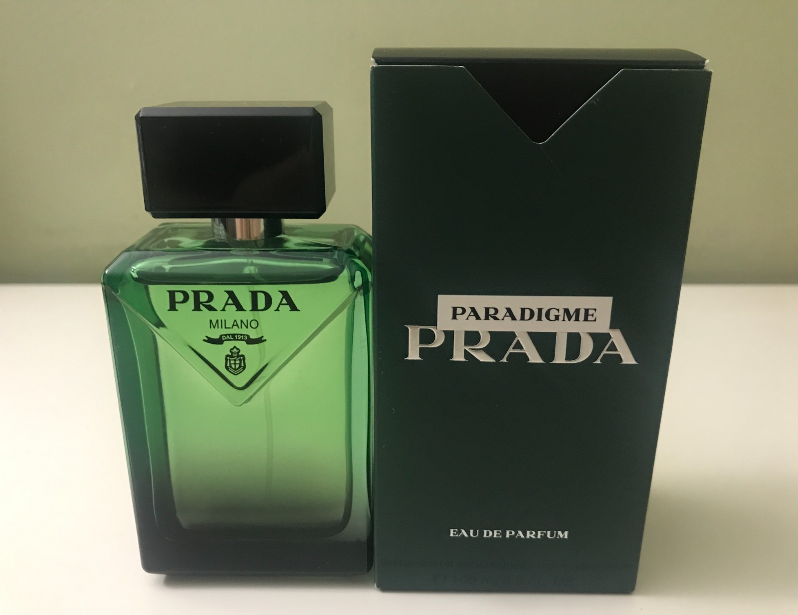 Prada Paradigme Eau de Parfum 3.3 oz 100 mL cologne AUTHENTIC