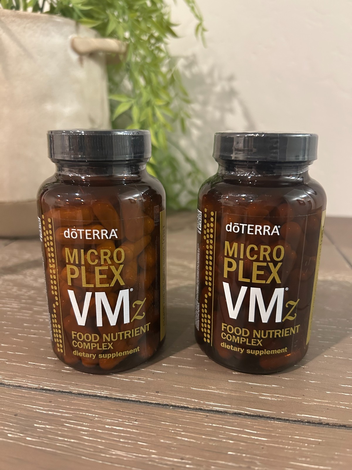 doTERRA Microplex VMz Food Nutrient Complex, SEALED 120 Caps (2)Unknown Exp Date