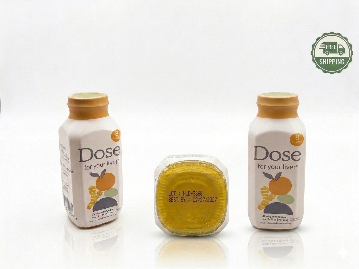DOSE For Your Liver – Optimal Liver Function/Liver Cleanse 16oz x 3PACK Exp 3/27