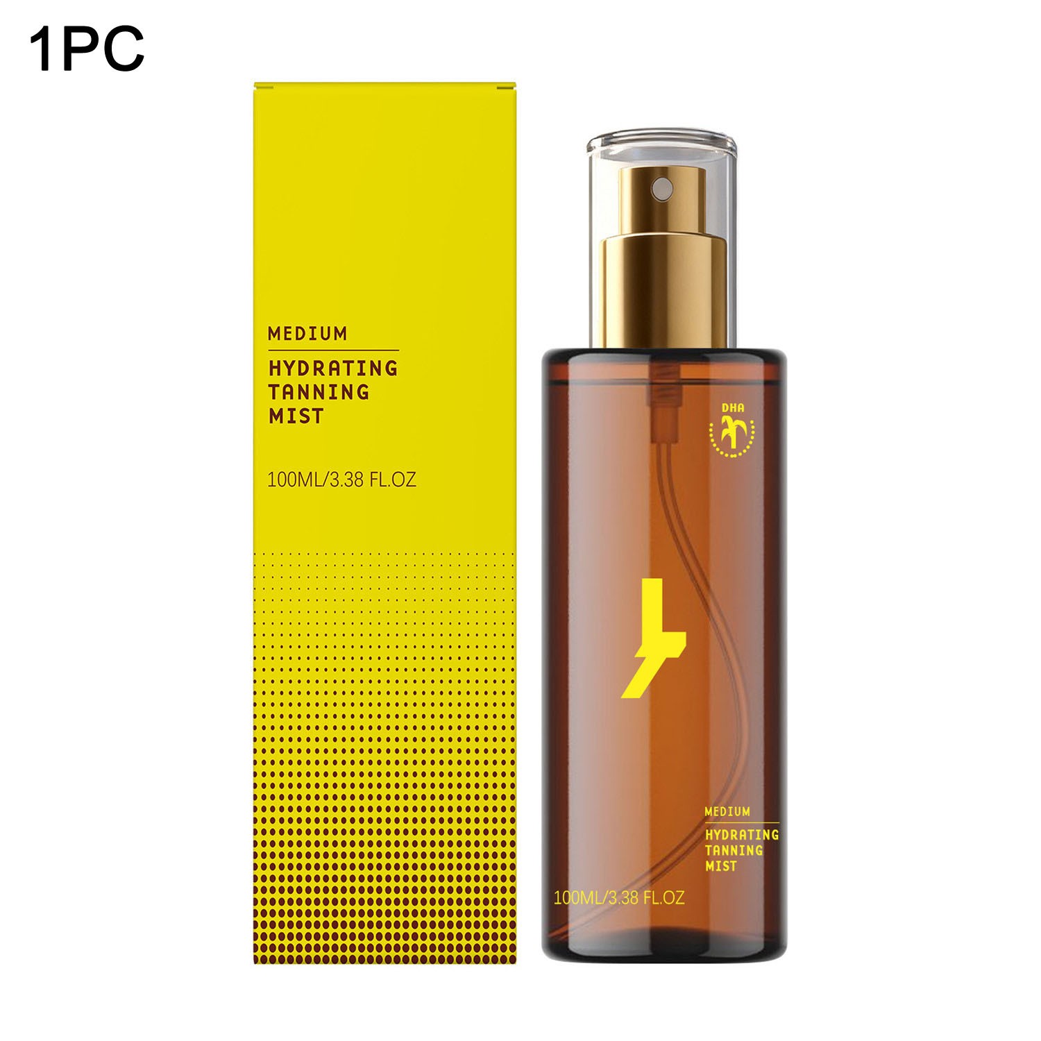 🔥1/2X Face Tan Mist – Self Tanning Mist,Gradual Sun Kissed Glow,Natural Looking
