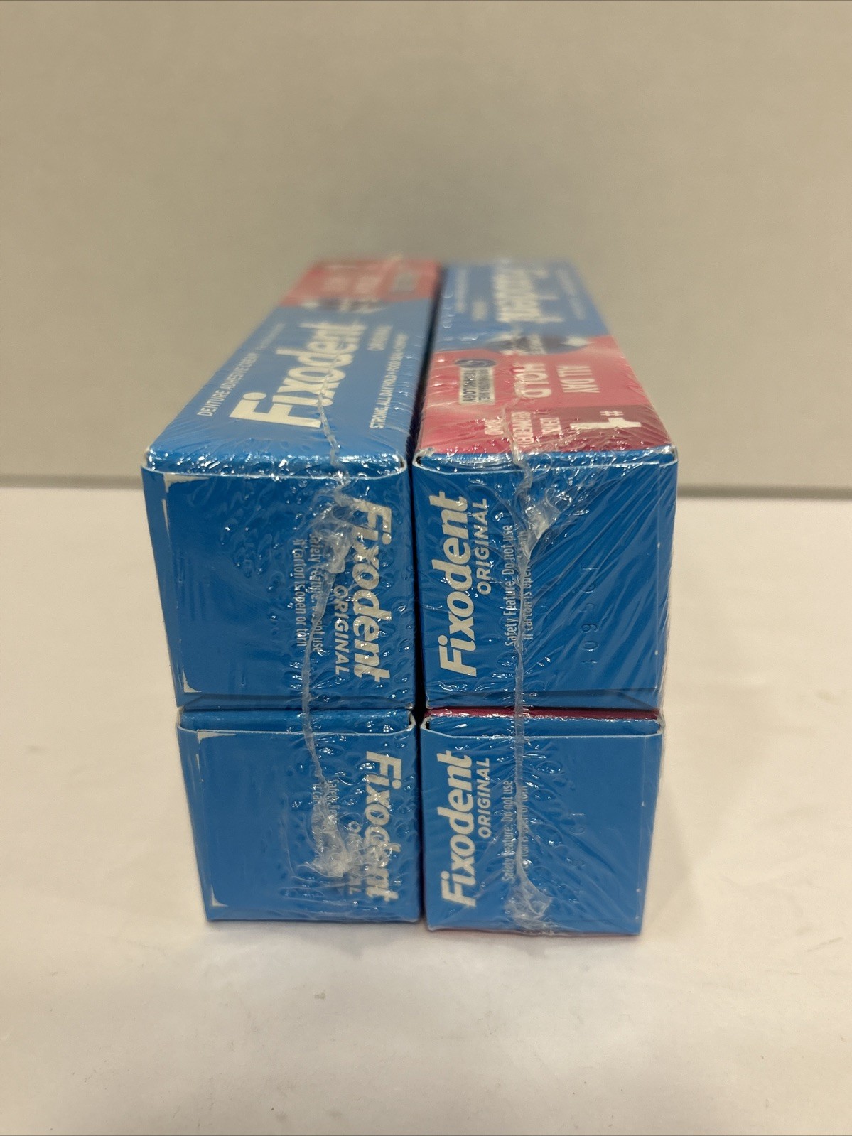 FIXODENT Complete Original Denture Adhesive Cream (Pack of 4) 2.4oz/68g- NEW