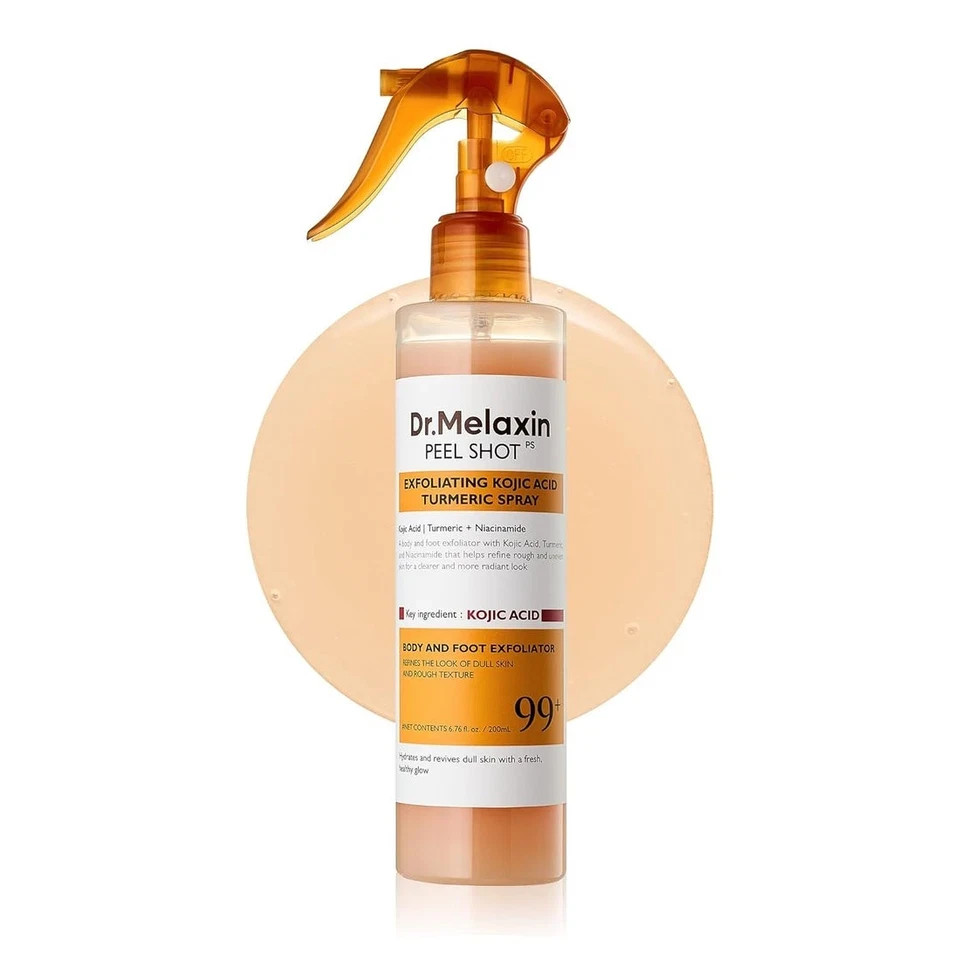 [US Seller] Dr.Melaxin Peel Shot Exfoliating Kojic Acid Tumeric Spray 200ml