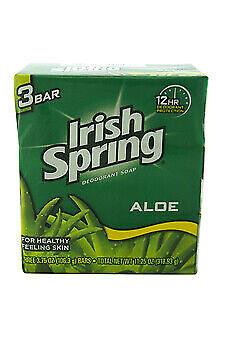 Irish Spring ALOE MIST Deodorant Soap – 3.75 oz 3pk