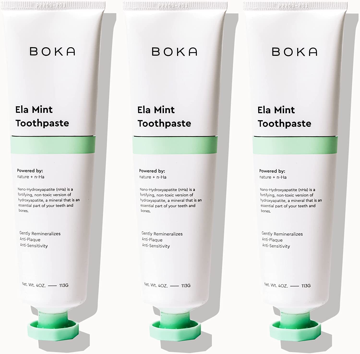 Boka Fluoride Free Toothpaste – Nano Hydroxyapatite, Remineralizing, Sensitive T