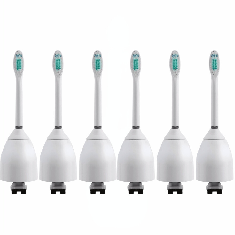6PCS Replacement Electric Toothbrush Heads for Philips Sonicare E Series HX7002