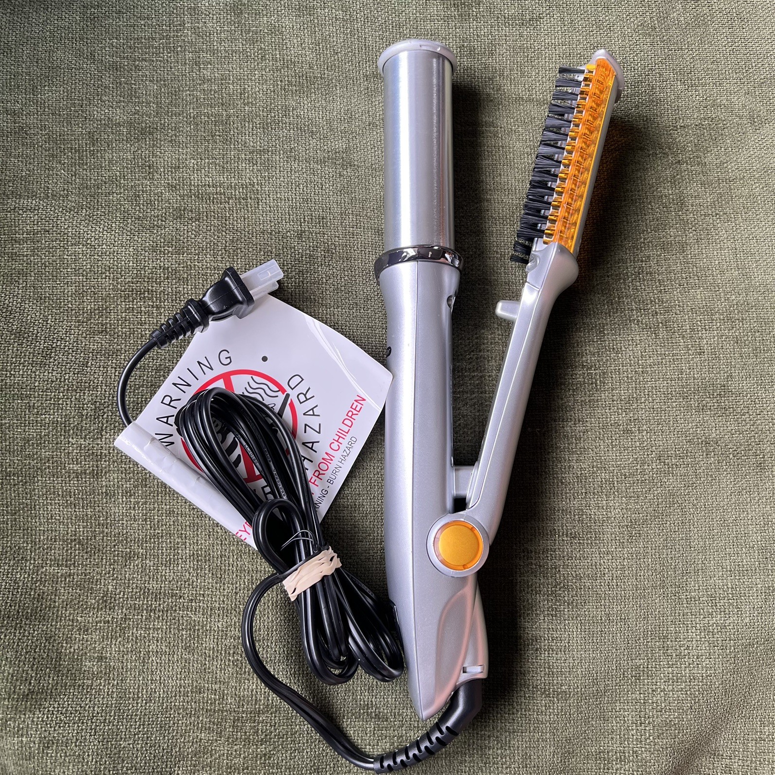 InStyler Rotating 1 1/4″ Hot Straighten Curl Hair Styling Iron Tested Working