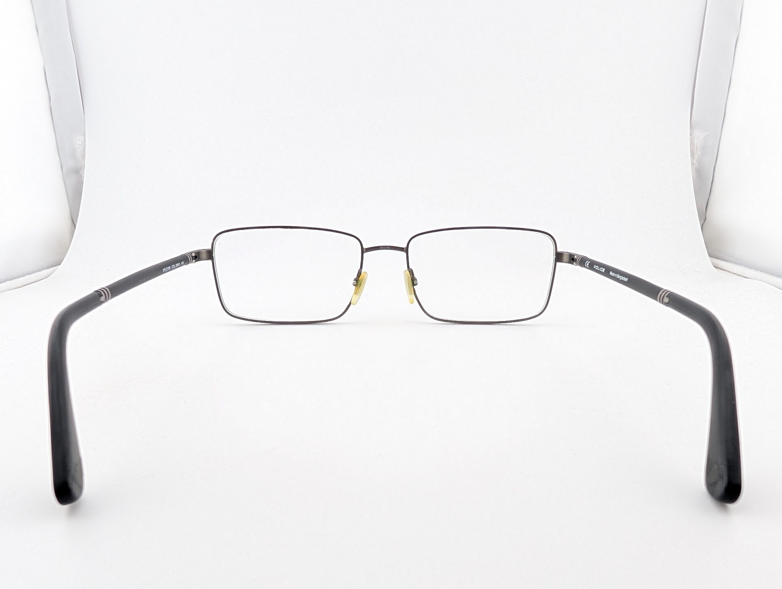 Police Eyeglasses, Frames Only, Bangladesh, VPLD78K 08H5, 58-18-145, Gunmetal