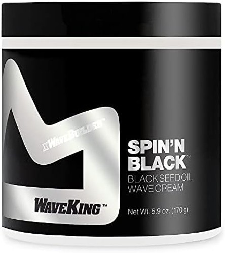 Wave King x Wavebuilder Spin’n Black Black Seed Oil Wave Cream