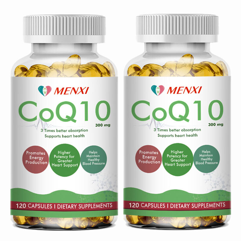CoQ-10 300mg 240 Softgels Coq10 Co Q10 Coenzyme Heart Support NON GMO Free Ship
