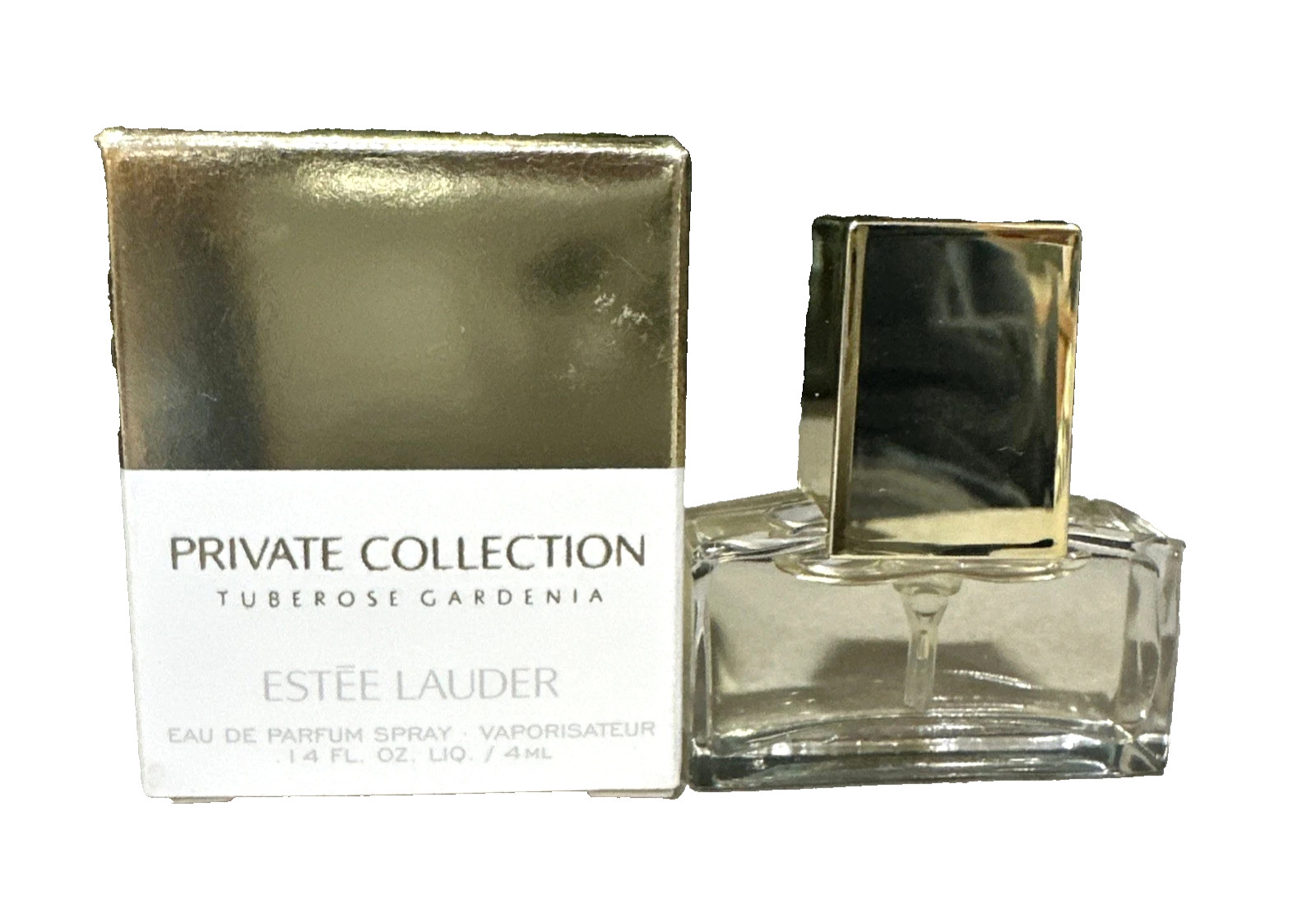 ESTEE LAUDER PRIVATE COLLECTION TUBEROSE GARDENIA EAU DE PARFUM SPRAY 4ML RARE