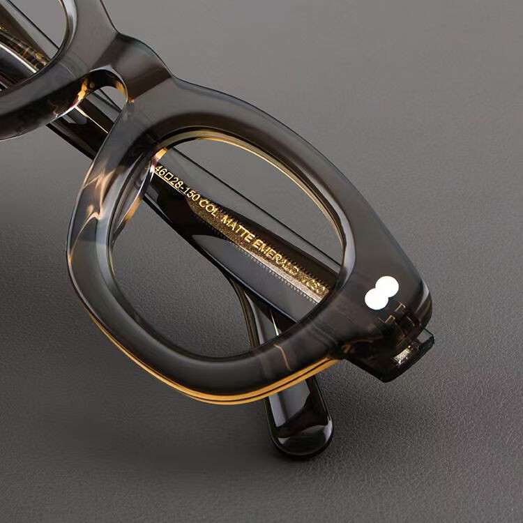Thick Acetate Eyeglass Frames Reading Glasses Men Women Unisex Readers Retro