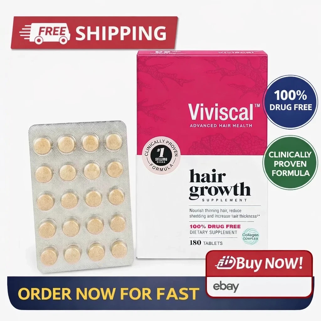 Viviscal Professional Hair Supplement Growth Tablets for Women 180 Tabs 07/2028