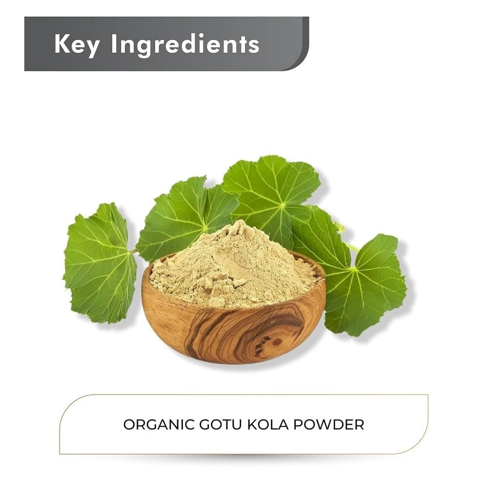 Organic Gotu Kola Powder, 8 Ounces – Boost Memory & Skin Elasticity Naturally